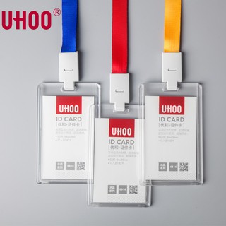 Uhoo Acrylic Thẻ Tên Chất Lượng Cao Trong Suốt Đựng Thẻ ID Tên Huy Hiệu Chủ
