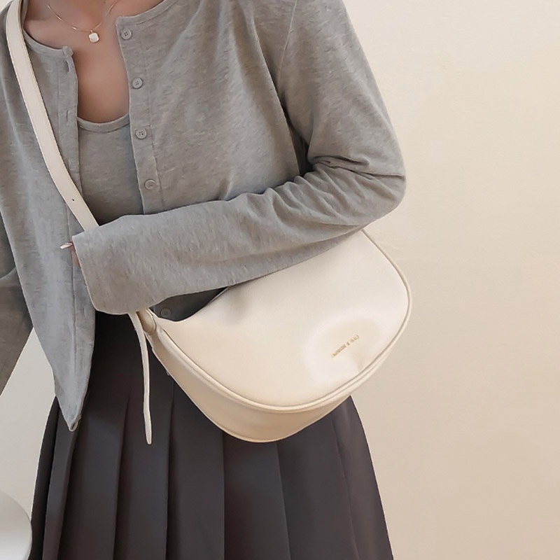 IELGY Túi Đeo Vai Thiết Kế Đơn Giản Thời Trang Cho Nữ