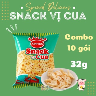 Bánh snack bim bim vị cua kinh đô tuổi thơ quốc dân
