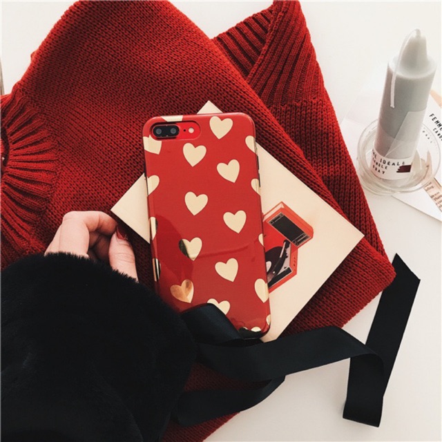 Ốp trái tim iPhone X/Xs