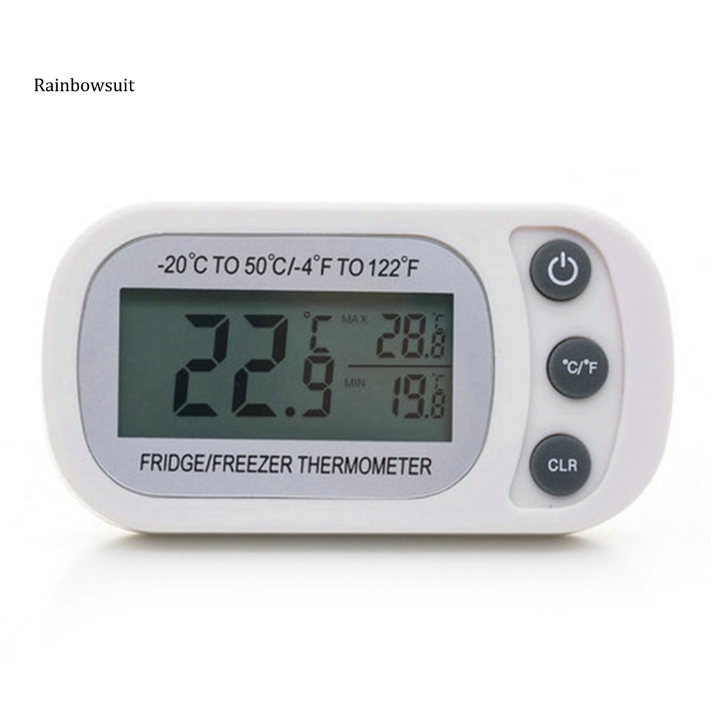 Nhiệt Kế Điện Tử Từ Tính Đo Nhiệt Độ Tủ Lạnh Đa Năng