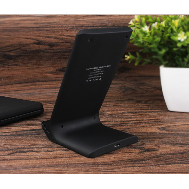 Đế Sạc Không Dây N700 Thông Minh Cảm Ứng Siêu Mỏng Siêu Nhẹ Wireless Charger Sạc Nhanh 10W Qi Xài Cho iPhone Samsung