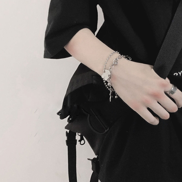 Vòng Tay Nhiều Lớp Mặt Hình Gấu Dễ Thương Cho Nam Và Nữ | BigBuy360 - bigbuy360.vn