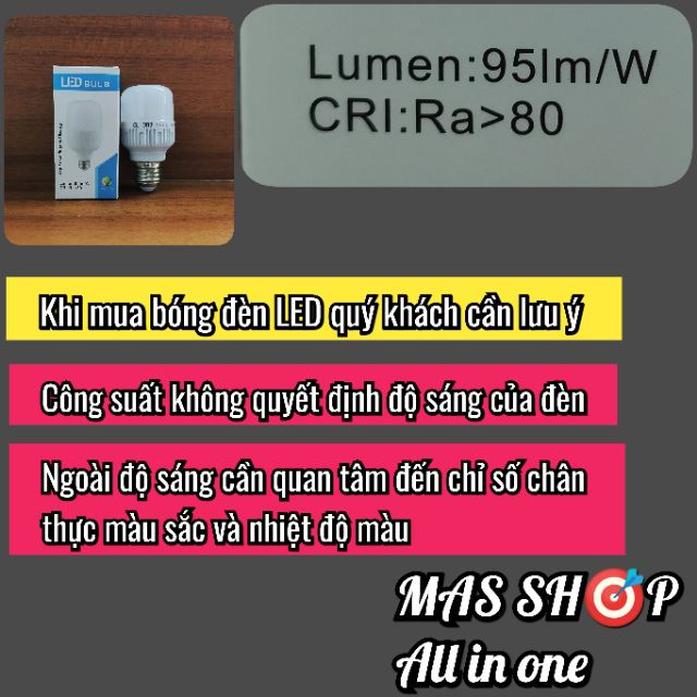 Bóng đèn LED trụ 5W - 10W - 15W - 20W - 30W / SIÊU TIẾT KIỆM | BigBuy360 - bigbuy360.vn