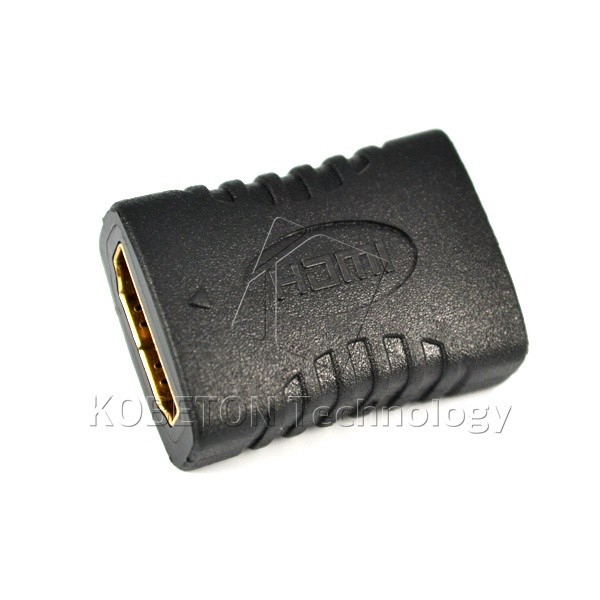 HDMI Female to HDMI Female Connector F/F Coupler Extender Cable Cord Extension for HDTV HDCP 1080P