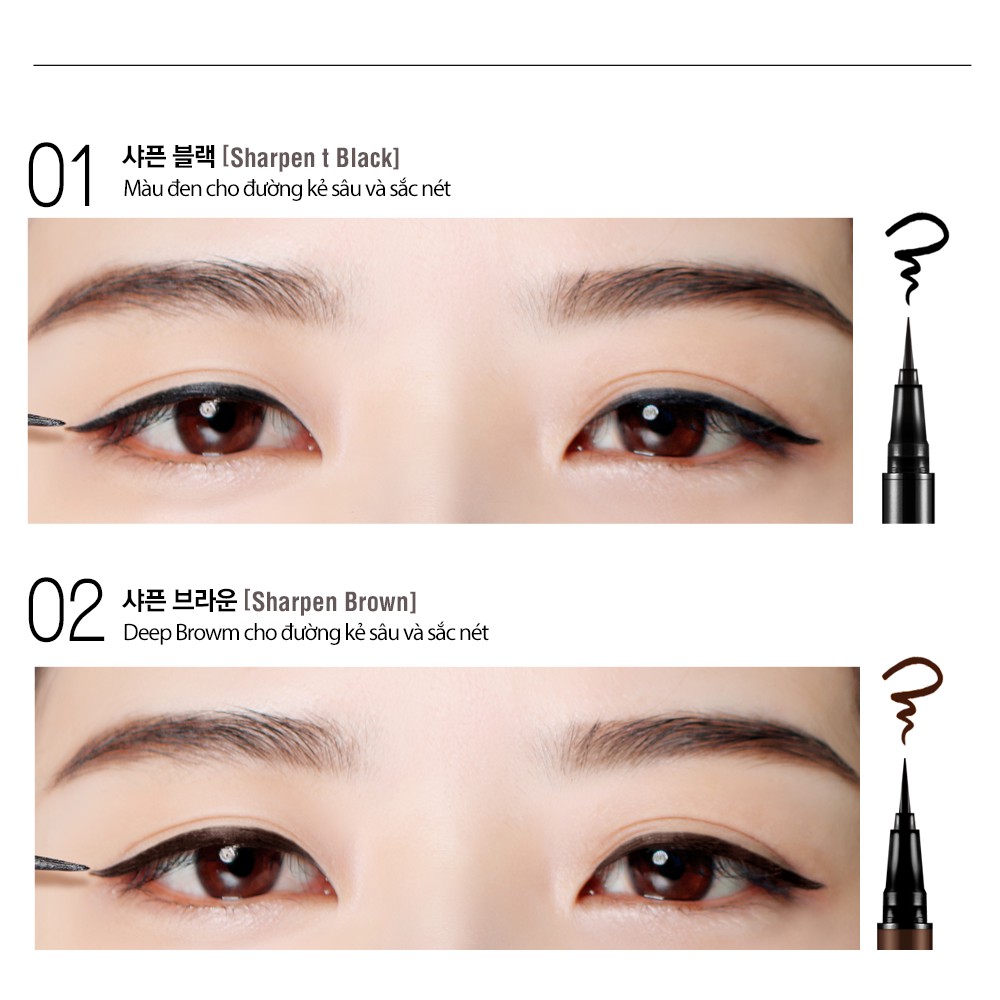 Kẻ mắt nước Bbia Last Pen Eyeliner (3 màu) 0.6g - Bbia Offical Store | BigBuy360 - bigbuy360.vn