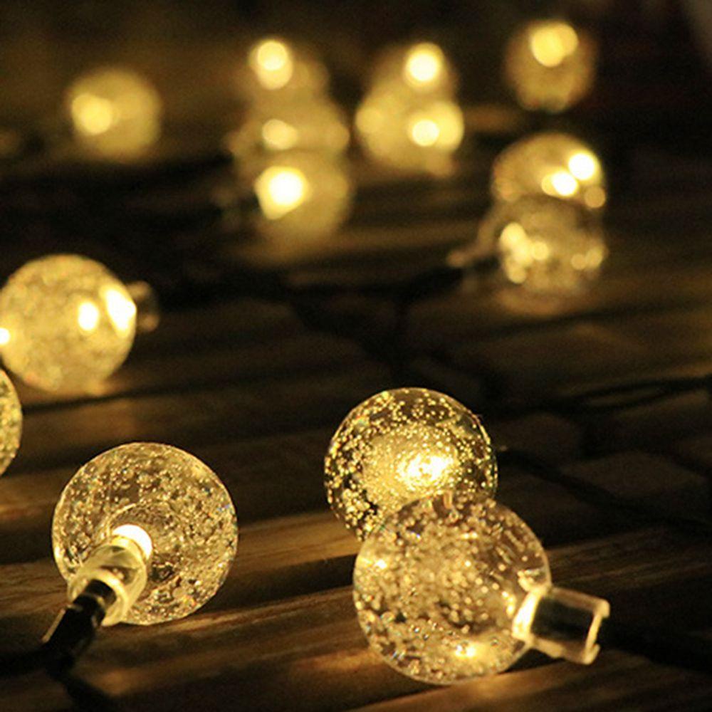 YIYU Dây Đèn LED Năng Lượng Mặt Trời 8 Chế Độ Trang Trí Nội Thất