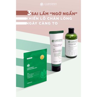 Bộ 3 Sản Phẩm Trị Mụn Thâm Tận Gốc Caryophy