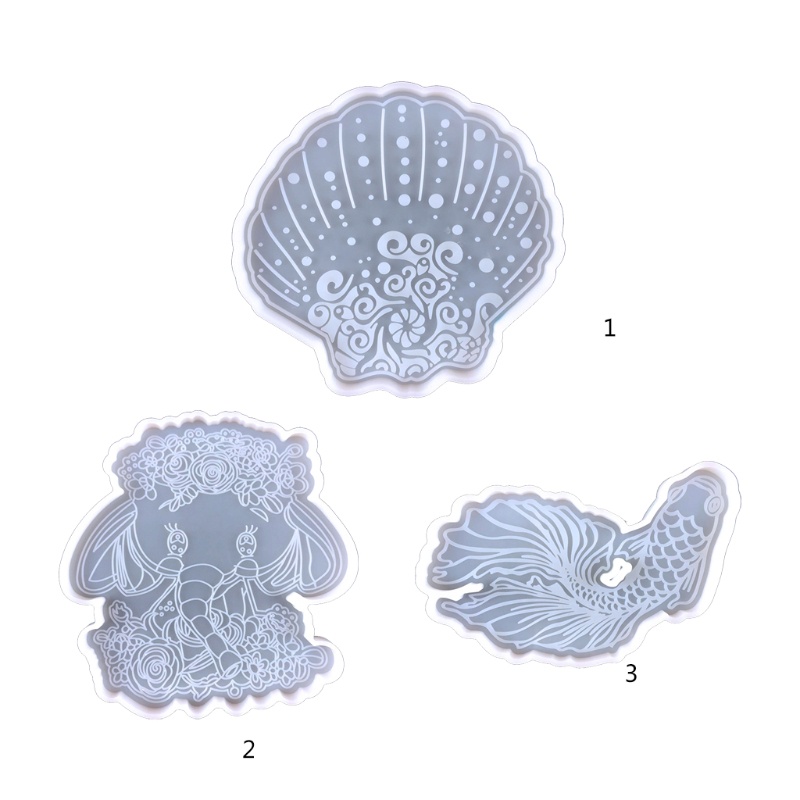 Khuôn Làm Xà Phòng Epoxy Resin Thủ Công DIY