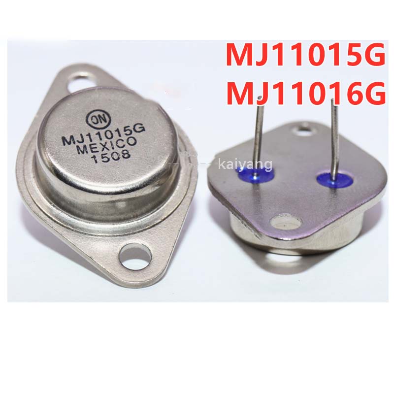MJ11016G MJ11015 4 chiếc MJ11015G MJ11016 30A / 120V TO-3 con dấu vàng điện bóng bán dẫn cặp ống Mlb