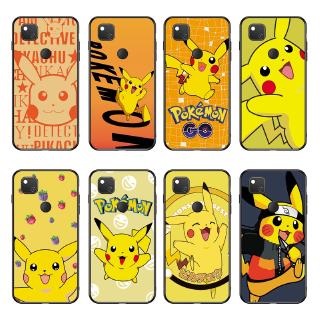 Ốp điện thoại TPU mềm hình Pikachu cho Google Pixel 3A XL /Pixel 4 XL /Pixel 4A