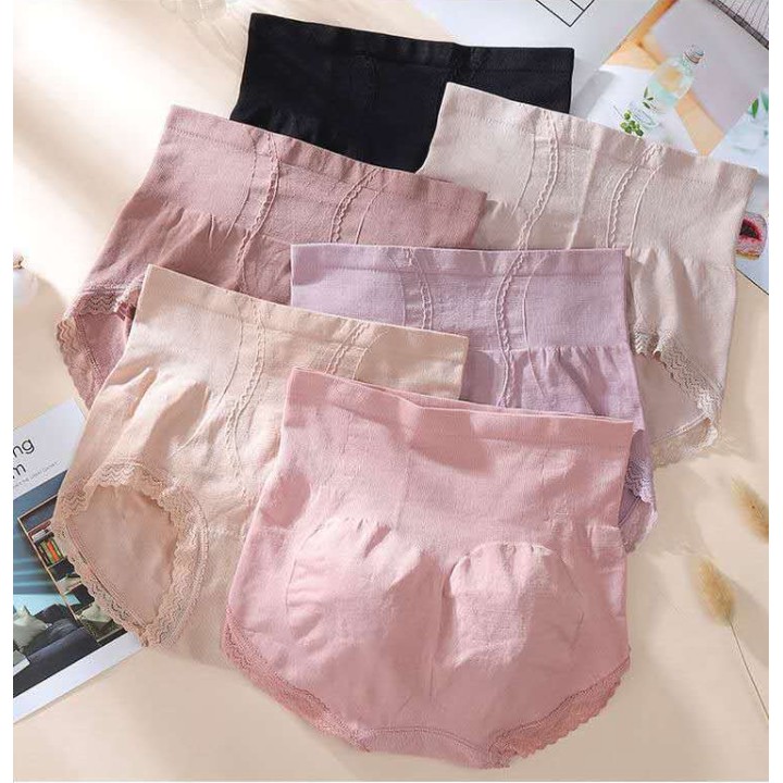 Quần gen bụng cotton CẠP CAO GEN BỤNG THON GỌN V2 - Quần chíp giảm chảy xệ V3 tạo form đẹp