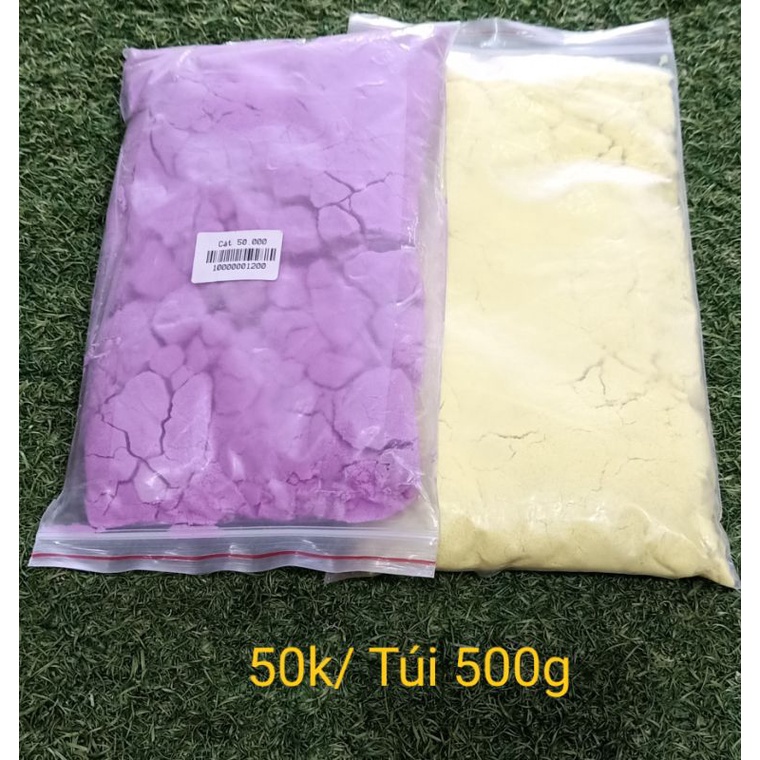 Cát Động lực - Cát tạo hình không  độc  hại cho bé  chơi giải tri