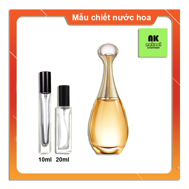 [Chiết 10ml/20ml] nước hoa nữ Dior J'adore Eau de Parfum - [Nakool Shop]