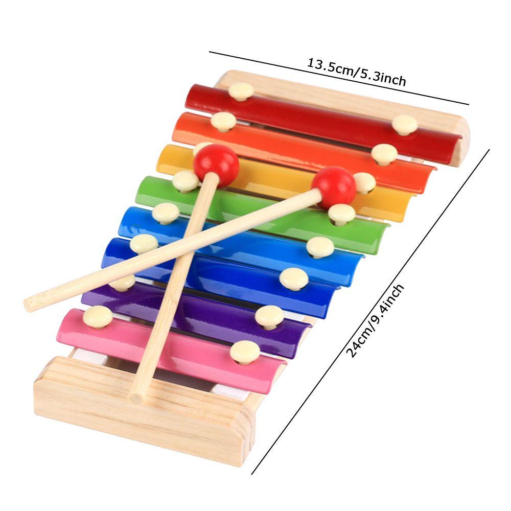 LUOL Đàn Phiến Gỗ 8 Phím Cho Bé