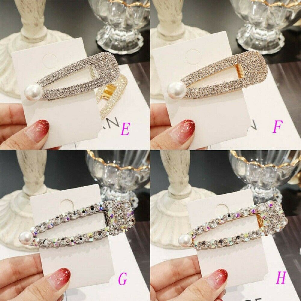 Kẹp tóc đính đá thời trang cho nữ