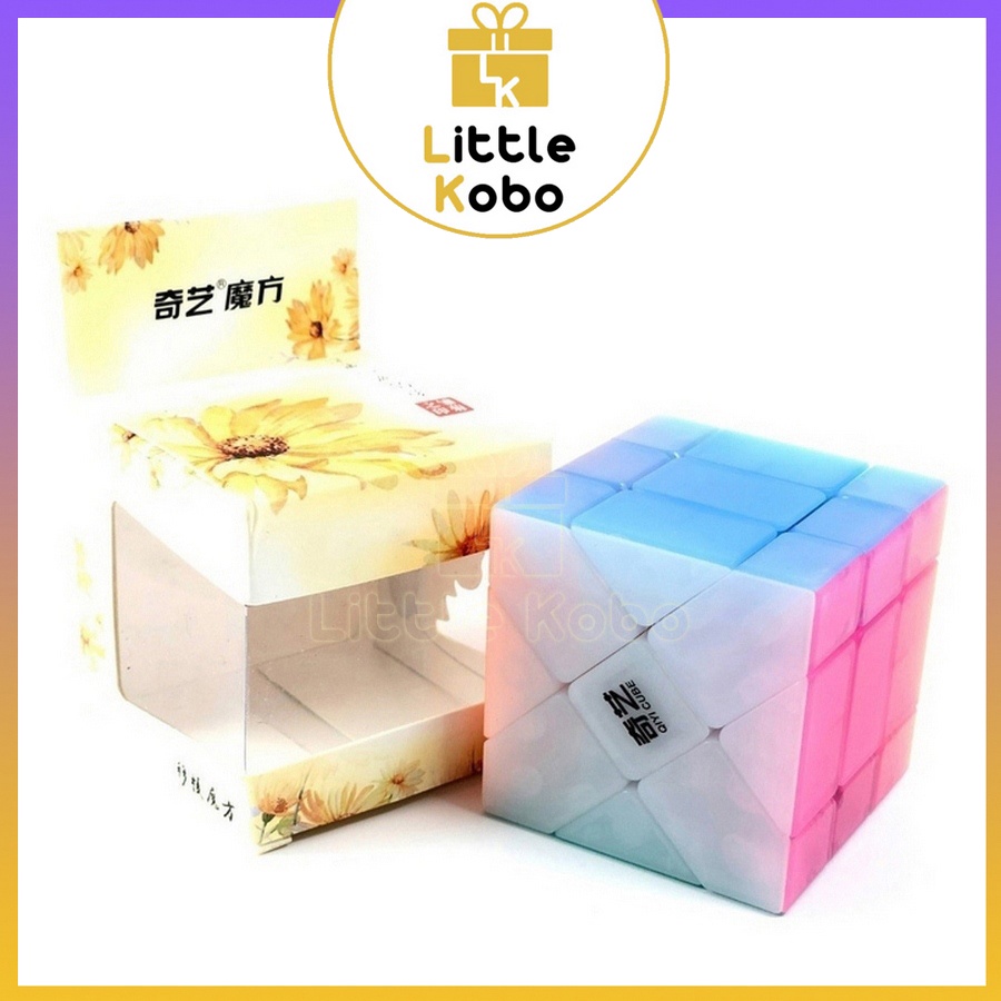 Bộ Sưu Tập Rubik Jelly QiYi 2x2 3x3 4x4 Pyraminx Skewb Square-1 SQ1 Windmill Fisher Rubic