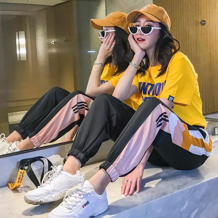 [VIDEO THẬT ] Quần jogger nam nữ cực chất