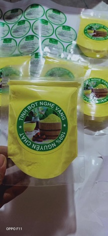 100gr tinh bột nghệ vàng nguyên chất