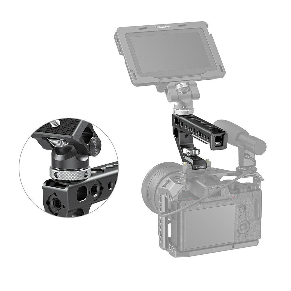 SmallRig NATO Top Handle with Cold Shoe for DSLR Camera Cage HTN2439