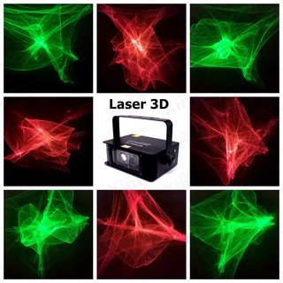 2028 - ĐÈN LASER  HIỆU ỨNG 3D Đèn sân khấu