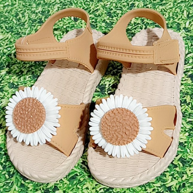 SANDAL HOA GIẢ CÓI CHO BÉ DỄ THƯƠNG