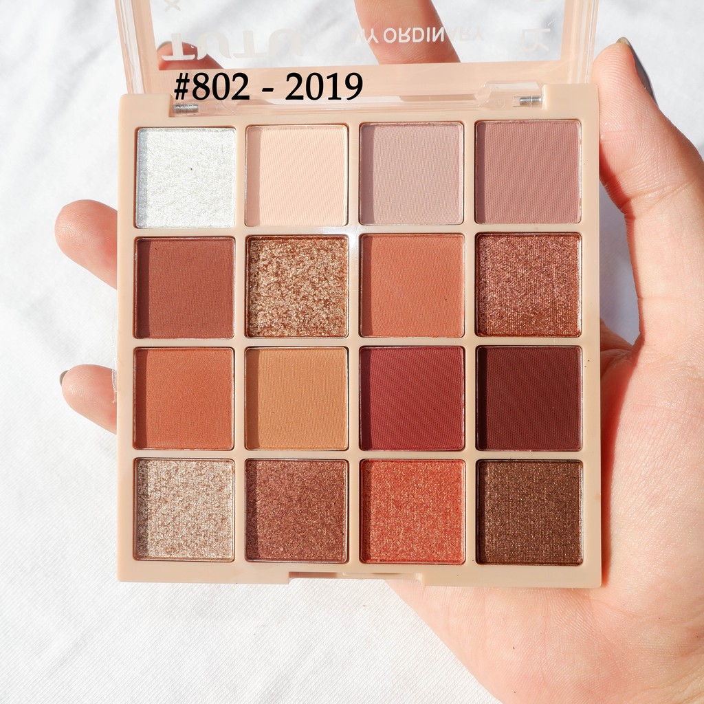 [Mã FMCGCCB08 hoàn 10% xu đơn 199K] Phấn Mắt TUTU KAQI COLOR PALETTE 16 Ô No.TU5268 | BigBuy360 - bigbuy360.vn