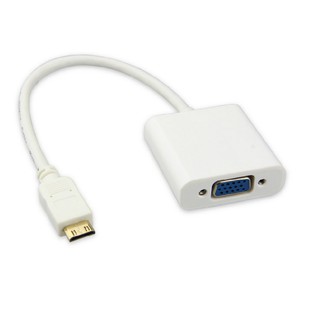 Cáp mini HDMI to VGA .