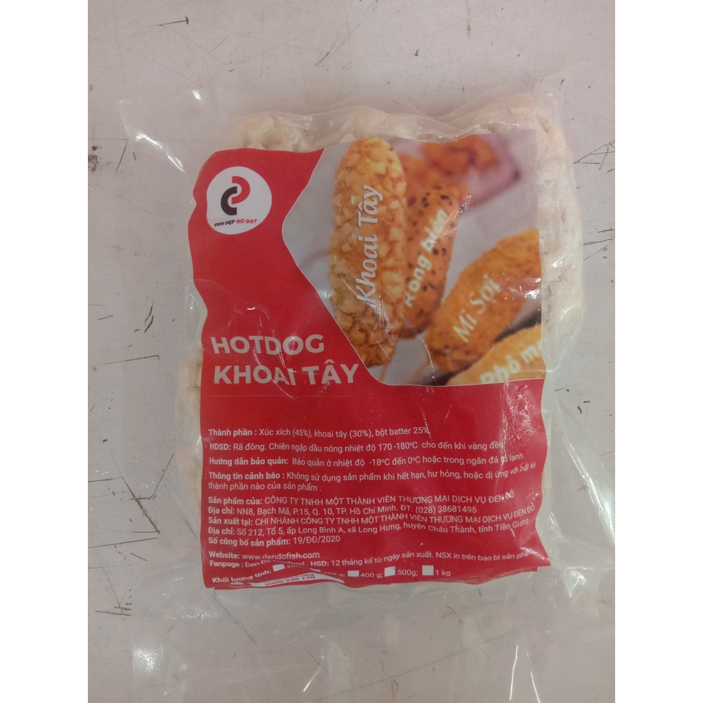 HOTDOG KHOAI TÂY  - Công ty Đen Đỏ