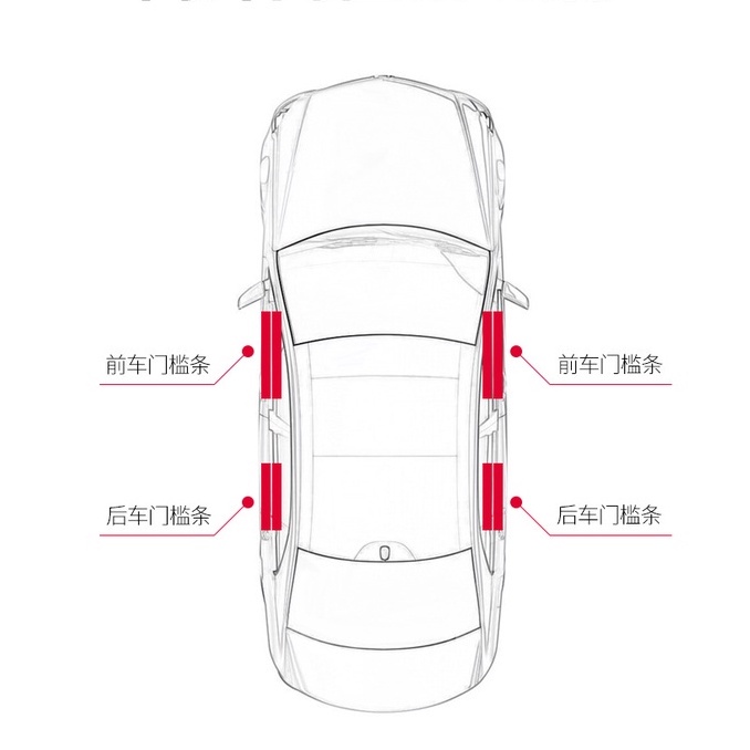 HYUNDAI - BỘ MIẾNG Dán Chống Trầy Xước Có Logo Hãng HYUNDAI Bảo Vệ Bậc Cửa Và Dán Cốp Xe Hơi, Xe Ô Tô Bằng Sợi Carbon