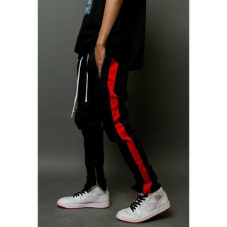 Quần track pant 2 line (quần 1 sọc có zip)