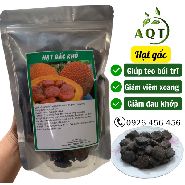 1KG Hạt Gấc Khô, Sạch, Hạt Gấc Ngâm Rượu Tốt Cho Người Bệnh Trĩ, Giảm Đau Xương Khớp