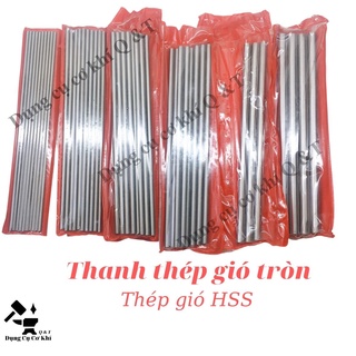 Thép gió hss , Dao tiện thép gió tròn đường kính từ 3mm tới 10mm dài 200mm