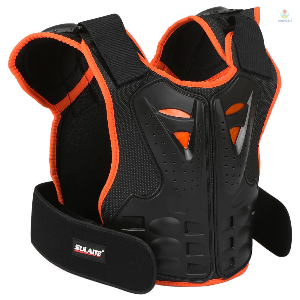 {nacyvn} Áo Giáp Bảo Vệ Cột Sống Lưng Ngực Có Thể Tháo Rời Bảo Vệ Cột Sống Cho Bé Khi Trượt Ván / Trượt Tuyết / Đạp Xe