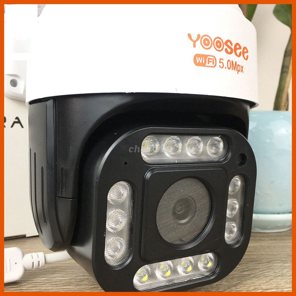 Yoosee camera 3.0Mpx quay đêm có màu - Camera wifi yoosee ngoài trời 4 râu 14 led - 4 anten - 3Mpx - FullHD 1080P