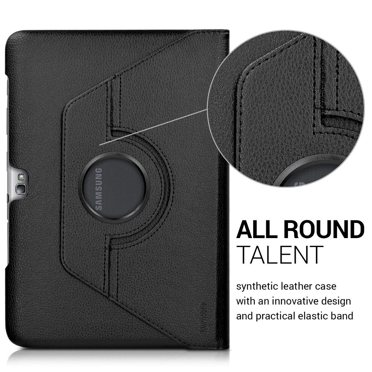 Magnet for Samsung Galaxy Note 10.1 2012 GT-N8000 N8000 N8010 N8020 Tablet Case 360 Rotating Bracket Flip Stand Leather Cover