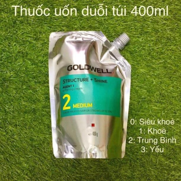 [Chính hãng] [Siêu rẻ] Thuốc uốn duỗi tóc Goldwell chính hãng Đức 400ml