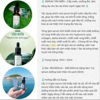 SERUM TẢO BIỂN SOHERBS