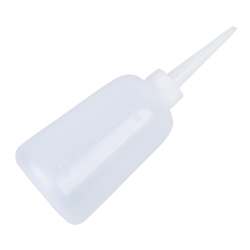 Chai Nhựa Trắng Trong 300ml Dạng Bóp Đựng Dung Dịch