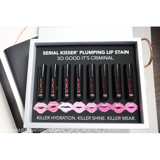 Son bóng dưỡng môi BUXOM Serial Kisser Lip Stain Gloss