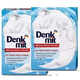 Hộp 20 miếng tẩy trắng quần áo denkmit