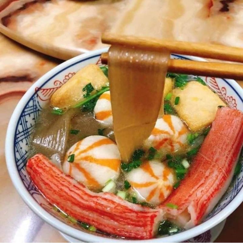 1kg Miến dẹt Hàn Quốc bản to siêu ngon