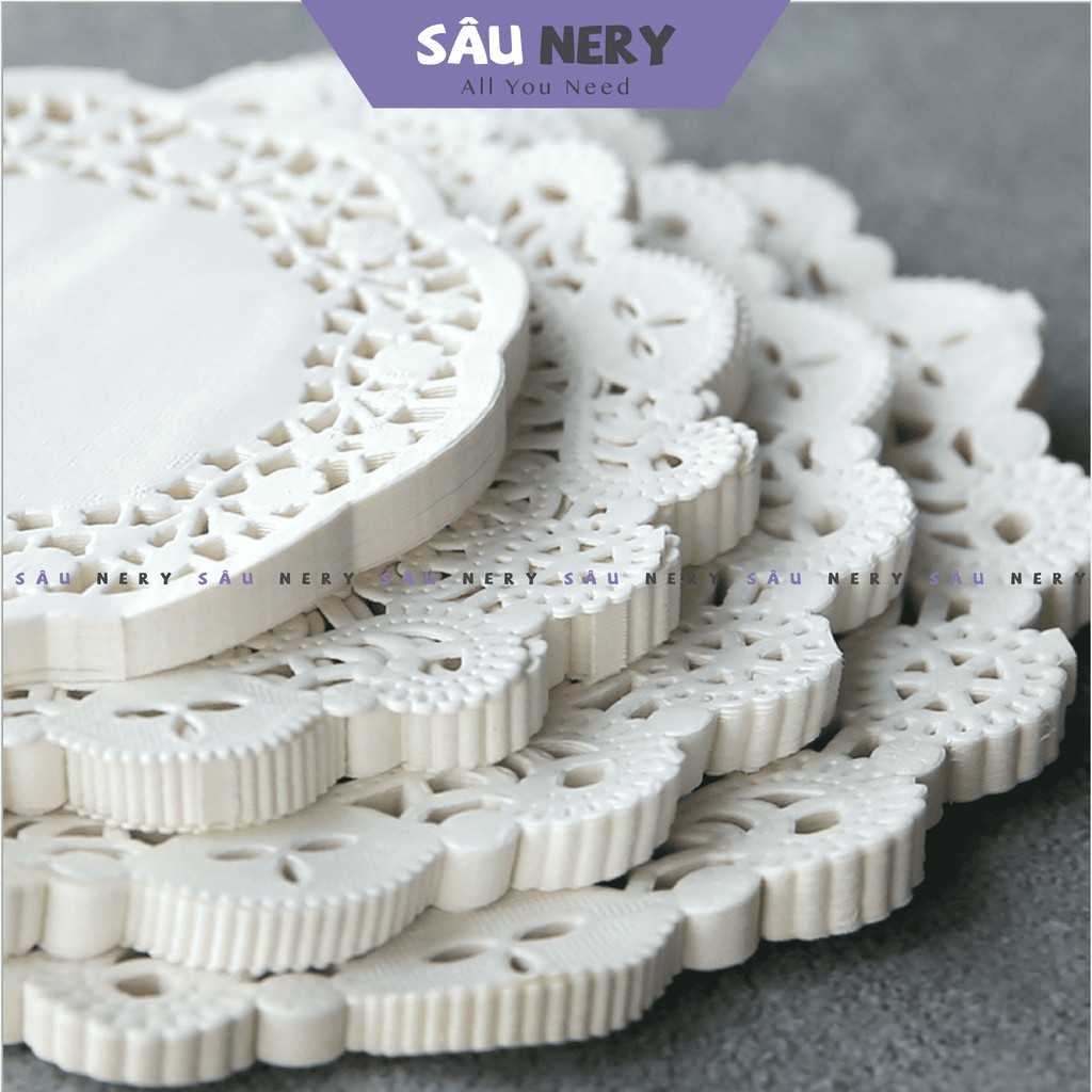 Sâu Nery - SN158 - Giấy nền trang trí Paper Doyleys