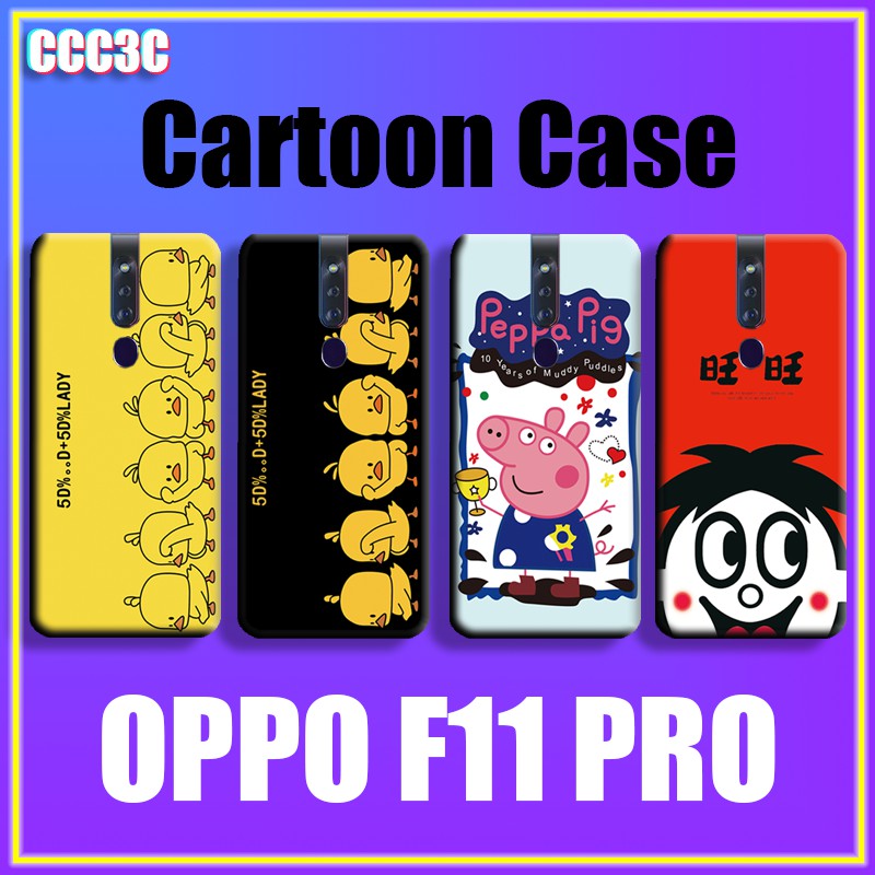 👍 Mua 4 tặng 🎁 1 ✔️ Ốp lưng CASE OPPO F11 F11PRO F5 F9 A3S A1K Realme 3 PRO Realme C2 RENO 10X ZOOM CARTOON SOFT CASE