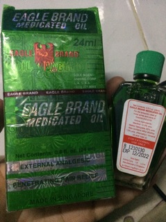 Dầu Gió Xanh 2 Nắp SingaPor 24ml(Hàng xịn)
