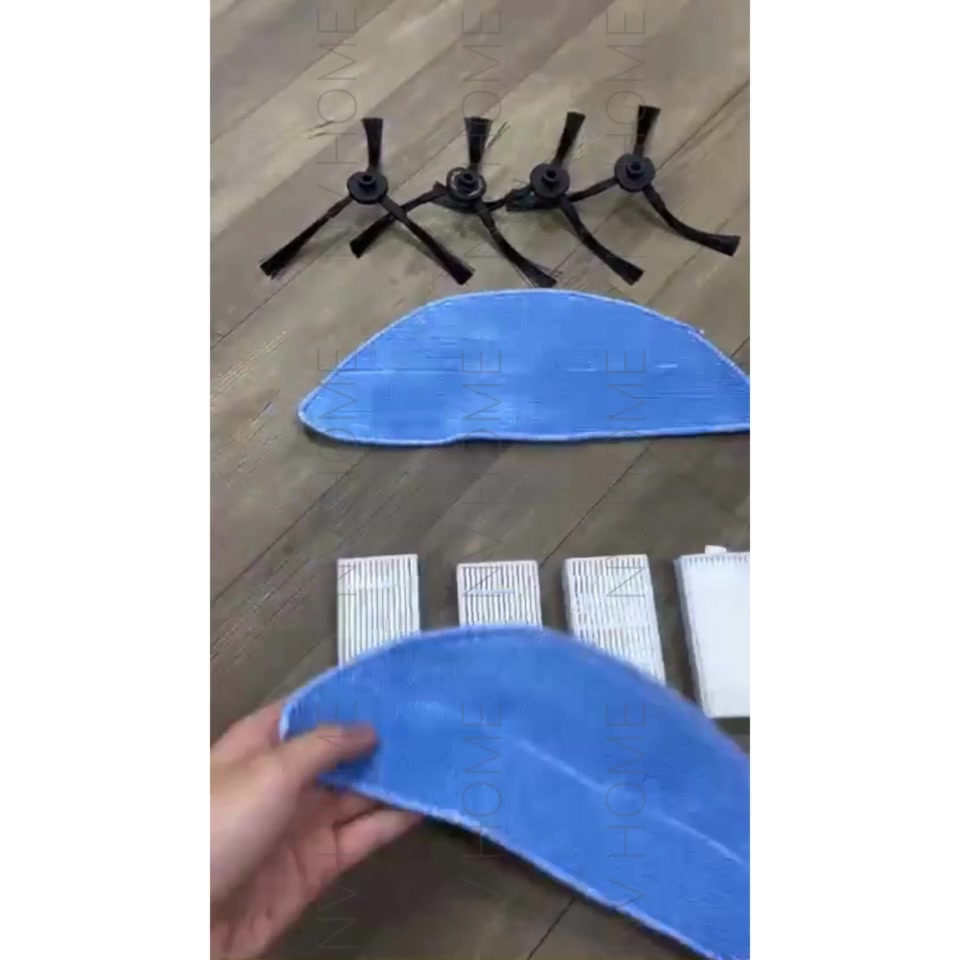 Phụ kiện robot hút bụi Medion MD18500, MD1850, MD19510, MD19511, MD16510 Khăn lau, lọc bụi, chổi cạnh | BigBuy360 - bigbuy360.vn