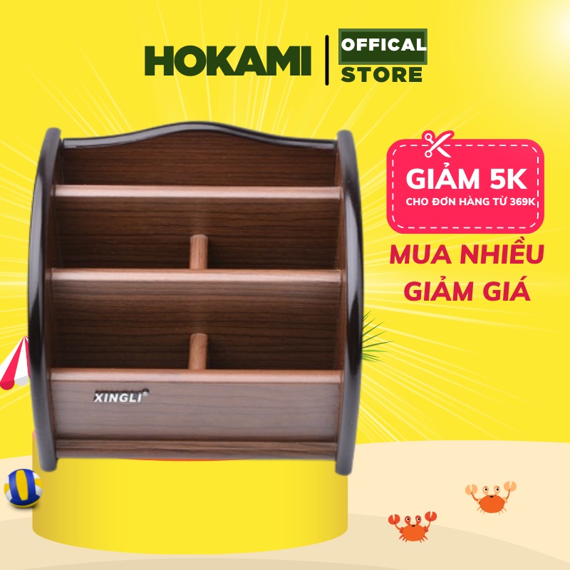 Hộp gỗ đựng bút sang trọng mang lại sự tinh tế - hộp bút gỗ văn phòng phẩm - HOKAMI STORE