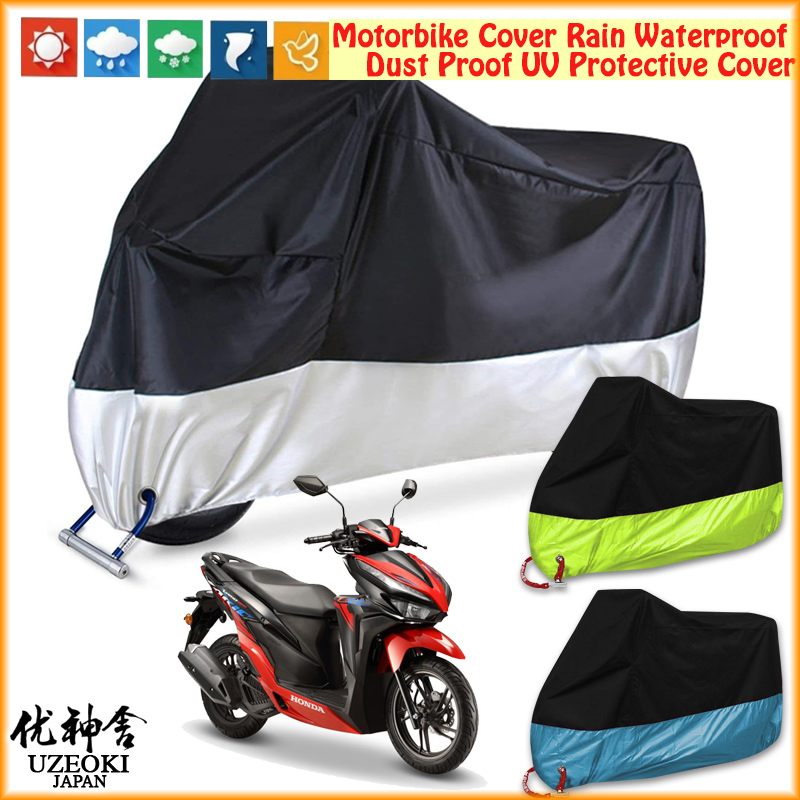 UZEOKI  honda vario  Motorcyle Cover Motorbike Cover Nắp đậy xe máy Nắp đậy xe máy Nắp che xe máy Xe máy chống thấm nước che mưa che moto Selimut Động cơ Mưa Chống thấm Bụi Bụi UV Vỏ bảo vệ động cơ Sarung Motor