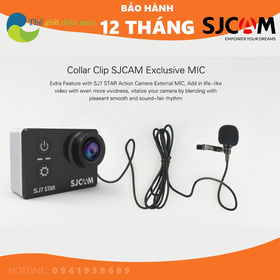 Camera hành trình SJCAM SJ7 STAR 4K 30FPS, bảo hành 12 tháng, hỗ trợ 1 đổi 1, camera hành động SJCAM SJ7 Star