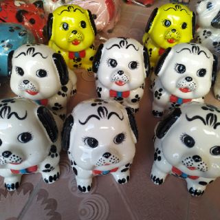 Chó sứ đựng tiền Bát tràng cao cấp